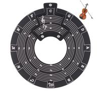 Roue de théorie de guitare - Disque d'apprentissage pour quints circulaires, guide visuel pour accords d'harmonie mélodique. Outil simple pour comprendre les notes de touche pour auteurs-compositeurs