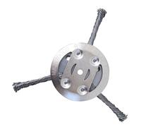 Roue De Tondeuse À Gazon 1 Pièce, Accessoires De Débroussailleuse, Accessoires De Tonte De Jardin, Outils De Tonte De Pelouse D'Électricien, Roue De Coupe d'herbe en Fil Métallique