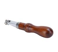 Roue de Traçage, Roue de Surpiqûre en Cuir en Acier allié avec 4 Roues de Marquage Roue de Traçage Outil de Couture Outils en Cuir pour Outil de Poinçonnage en Cuir Bricolage