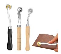 Roue de Traçage, Roulette de Marquage, Tracing Wheel, Roue de Traçage de Couture, Outil de Roulette à Patron, Pointe d'Aiguille Roue de Couture, Pour les Bords de Tissu en Papier Cuir Bricolage