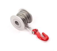 Roue de treuil RC en aluminium, pour voiture à l'échelle 1/10, vitesse de direction 25T, remplacement du tambour de treuil, accessoires RC Crawlers haute résistance