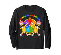 Roue de troisième année de 3e année Spin Win Funny Back to School Manche Longue