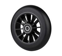 Roue de trottinette série Pro Stunt 110 mm - Avec roulements ABEC 9 - Pour MGP/Razor/Lucky/JD Bug Pro., SCO-01, Noir , 110mm