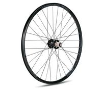 Roue de vélo arrière à roulement disque cassette Gurpil Noir