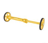 Roue de vélo pliable facile et tige d'extension compatible avec Brompton et pour 3Sixty en alliage d'aluminium léger et caoutchouc pour une meilleure mobilité (doré)