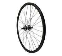 Roue de vélo route fixie arrière double filetage avec pignon P2R 16 T Noir