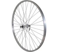 Roue de vélo VTC avant aluminium blocage Velox Argenté 700x35 mm