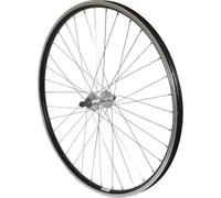 Roue de vélo VTT arrière aluminium double paroi moyeu aluminium Velox P2R 7-6V Noir