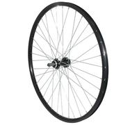 Roue Vtt 27.5 P2r Disc Arriere Alu Noire Double Paroi Moy 36rayons Alu 6trous Roue Libre 8-7-6v.