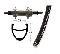 Winora Vuelta Airline 1 6-7s Rear Wheel Argenté 10 x 135 mm