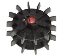 Roue de Ventilateur de Refroidissement Moteur 12 Pales 117x14mm | Plastique Alliage, Équilibrage Précis, Débit D’air Renforcé, pour Modules 12 V et Systèmes Compatibles