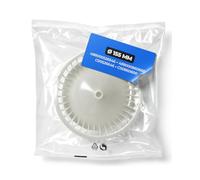 Roue de ventilateur pour sèche-linge Ø 155 mm avec code original 488000526646 488000860600 C00526646 C00860600 pour Bauknecht pour Whirlpool pour Indesit pour Philips pour Ariston pour Hotpoint