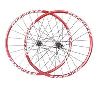 Roue de VTT 26, 27,5 Et 29 Pouces, Jante Double Paroi 24 Trous, Axe Plein, Moyeu pour Freins a Disque, Compatible avec Cassettes 7, 8, 9, 10,11 Vitesses 29",Six Nails