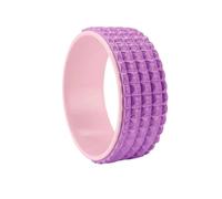 Roue de yoga avec ouverture dorsale - Outil de flexion du bas du dos pour débutant - Anneau de massage 3D pour pilates