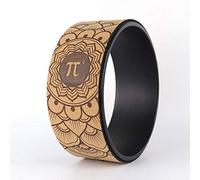 roue de yoga, Cercles de yoga en bois tendre, fabriqués par des professionnels du Pilates for la musculation, l'entraînement abdominaux, salle sport et à domicile(Beige)