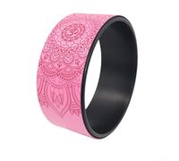 Roue de yoga en polyuréthane 32 cm pour débutants | Matériau PU souple, mouvement de roulement doux, sensation confortable, alternative au bloc statique, glisse lisse