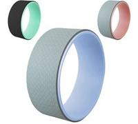 Divers accessoires fitness, yoga et pilates Vivezen Roue de yoga, pilate 33 x 13 cm - Gris et Bleu