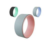 Roue de yoga, pilate 33 x 13 cm - Gris et Rose