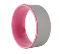 Roue de yoga Roue de yoga 30,5 cm for le dos, masseur des tissus profonds, équipement d'étirement for soulager les douleurs dorsales et se détendre(Gray)