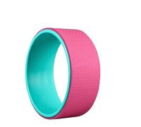 Roue de yoga Roue de yoga circulaire for débutants en et pilates, équipement fitness après flexion(Pink)