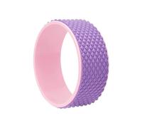 Roue de yoga Roue de yoga for les maux dos, civière et rouleau for le for améliorer flexions arrière, 13 x 5 pouces(PURPLE)