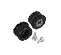 Roue d'engrenage de transmission d'extrudeur en acier pour K1 K1Max K1C | Entraînement de filament à réduction tout métal, acier traité thermiquement nickelé, 8.6g(Hardened Steel)
