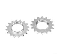 Roue dentée à cassette à vitesse unique 13T à 18T, volant d'inertie en acier avec finition galvanisée pour vélos de route et vélos de route, pignon léger de 50 à 100 g (16T)