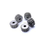 Roue dentée droite en acier inoxydable 1M 10-25 dents 5MM(1 PIECE- 10mm,25 Teeth)