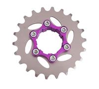 Roue dentée en acier à vitesse unique Vélo libre avec volant d'inertie Roue à chaîne pour roue dentée fixe Facile à installer