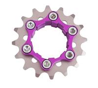 Roue dentée en acier à vitesse unique Vélo libre avec volant d'inertie Roue à chaîne pour roue dentée fixe Facile à installer