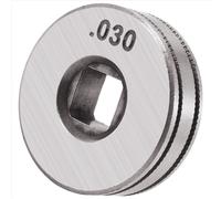 Roue d'entraînement de dévidoir de fil, diamètre 25 mm, 0,8-0,9 mm (0,030 à 0,035 pouce)