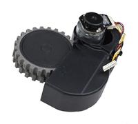 Roue d'entraînement gauche droite de rechange pour Ecovacs pour aspirateur robot deebot U2 U2 PRO 220-6225-0025 220-6225-0026 Montage de roue Noir Accessoires Pièces Set (Roue droite)
