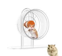 Roue D'entraînement Pour Rats - Roue Silencieuse Pour Chinchilla | Roue D'exercice Pour Hamster Avec Piste Plus Large | Roue De Course Pour Animaux De Compagnie | Accessoires De Cage Réglables En Haut