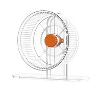 Roue d'entraînement pour rats - Roue silencieuse pour chinchilla | Roue d'exercice pour hamster avec piste plus large | Roue de course pour animaux de compagnie | Accessoires de cage réglables en