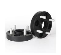 Roue D'entretoise Adaptateur D'entretoise Roue Pour Alésage Central Voiture 2 Pièces Pour Vectra Pour Adam Pour Astra M12x1.5 PCD 4X100 15 20 25 30 35mm 56.6mm(2PCS 15mm black)