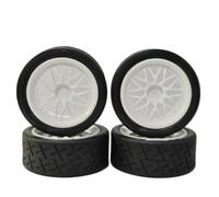 Roue Dérive Pneus pour Tamiya pour TT01 pour TT02 XV01 TA06 1/10 | Pneus caoutchouc roues drift en plastique pour voitures RC route, offrant adhérence contrôle glisse. Pneus