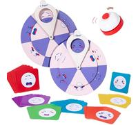Roue des sentiments pour enfants - Roue des émotions pour enfants, Roue de comportement pour les personnes psychologiques | Jouet d'apprentissage sain et amusant, jouet d'apprentissage associé