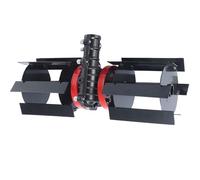 Roue Désherbant Pour Tondeuse à Gazon | Accessoire Cultivateur | Outil de Jardinage pour Professionnels Privés Agriculture Verger