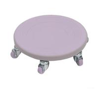 Roue d'exercice abdominale à six roues pour entraînement à la maison, équipement d'entraînement abdominal silencieux (violet)