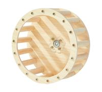 Roue d'exercice de Parakeet - Jouet d'oiseaux rotatifs en bois utiles, état d'entraînement d'enrichissement | Apporte Lovebird Cage Accessoire Accessoire Activité physique Intelligence Croissance