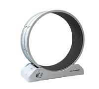 Roue d'exercice pour chat - Tapis de course d'intérieur pour chat - Montage facile avec mécanisme de verrouillage - Roue de course silencieuse - Jouet de fitness en plastique non serrant