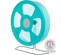 Trixie Roue d'exercice en plastique Ø 33 cm pour dègues et rats - coloris aléatoire