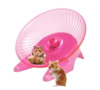 Roue d'exercice pour hamster - Spinner de course transparent, entraîneur antidérapant silencieux, équipement d'activité durable pour améliorer la routine de mouvement saine | Conception de rotation si