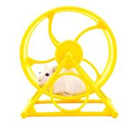 Roue d'exercice pour hamsters, répulsif de temps respirant pour animaux ennuyeux, roue d'exercice pour hamster pour la cage, pour les races de petites et moyennes tailles comme les hamsters dorés, les