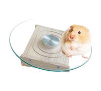 Roue d'exercice pour les petits animaux de compagnie, Hamster de roue d'exercice - Runner silencieux de la santé des petits animaux - Toys en cage maisons et soucoupes d'habitats avec roulements métal