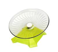 Roue d'exercice pour petit animal de compagnie - Jouet de course pour hamster | Roue silencieuse pour gerbille chinchilla furet hérisson, tortue, ermite, crabe reptile | Accessoire d'activités de