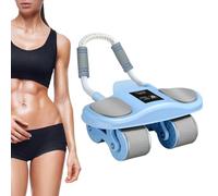 Roue d'Exercice - Rouleau Abdominal ABS,Équipement d'Entraînement à Automatique, Accessoires de Fitness Abdominal pour Maison Hommes Femmes