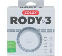 Roue d'exercice silencieuse adaptés aux cages Rody3 - ZOLUX - Rodylounge - Pour petits rongeurs - Blanc