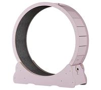 Roue d'exercice silencieuse pour animal domestique - Design sans espace - Spinner en bois pour courir en toute sécurité, perte de poids et fitness avec mécanisme de verrouillage