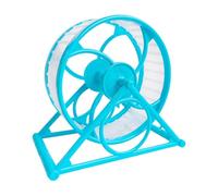 Roue d'exercice silencieuse pour hamster | Roue d'exercice extérieure | Roue d'exercice transparente | Roue extra large | Roue multi-usage | Roues de course pour hamsters, gerbilles et hérissons